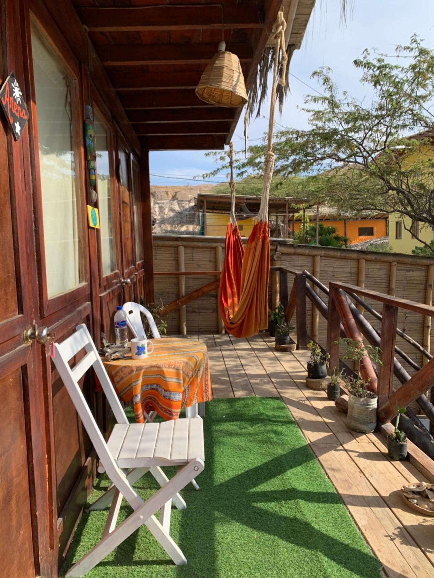 Wiracocha Hostal Máncora Buitenkant foto
