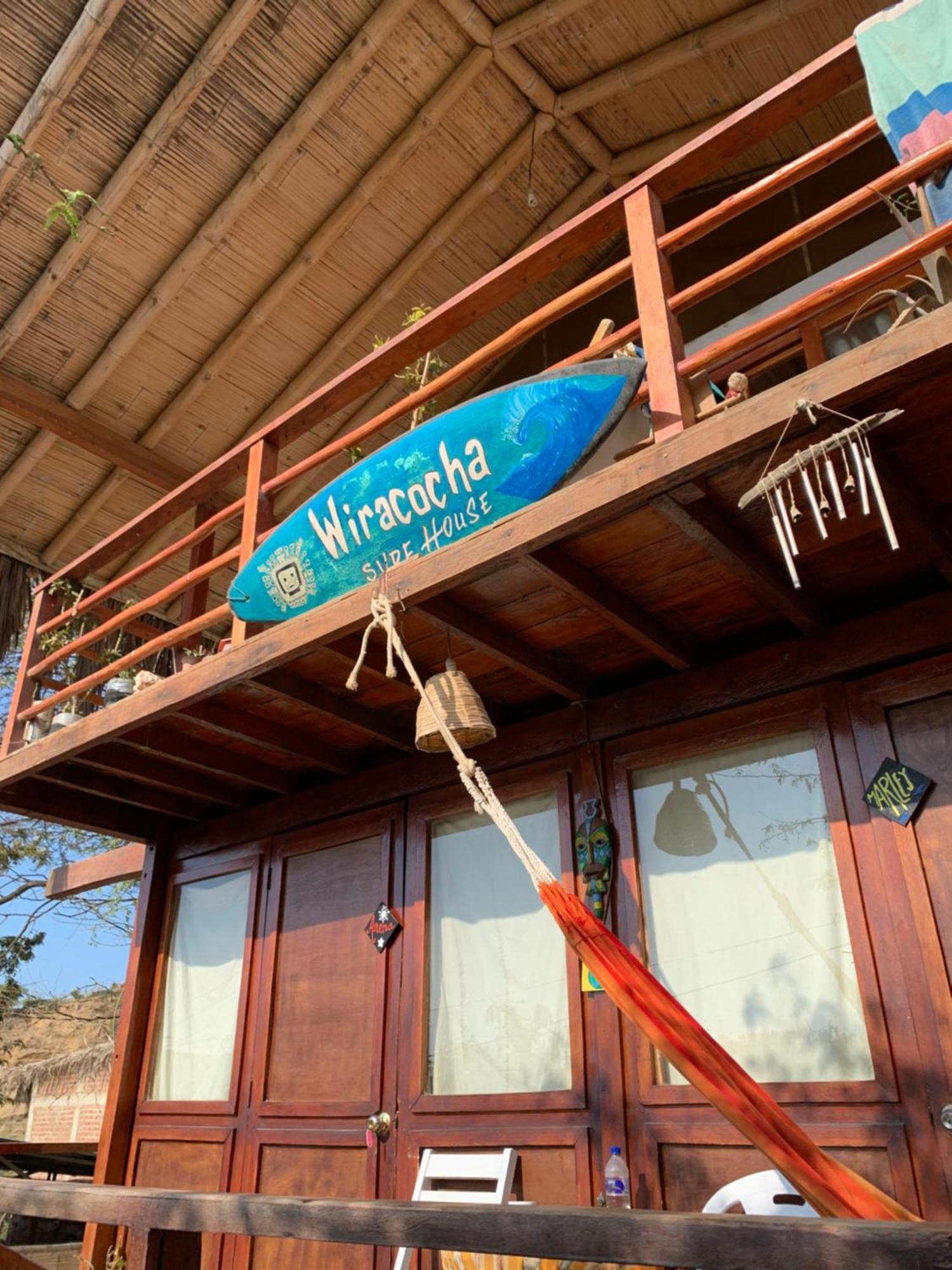 Wiracocha Hostal Máncora Buitenkant foto