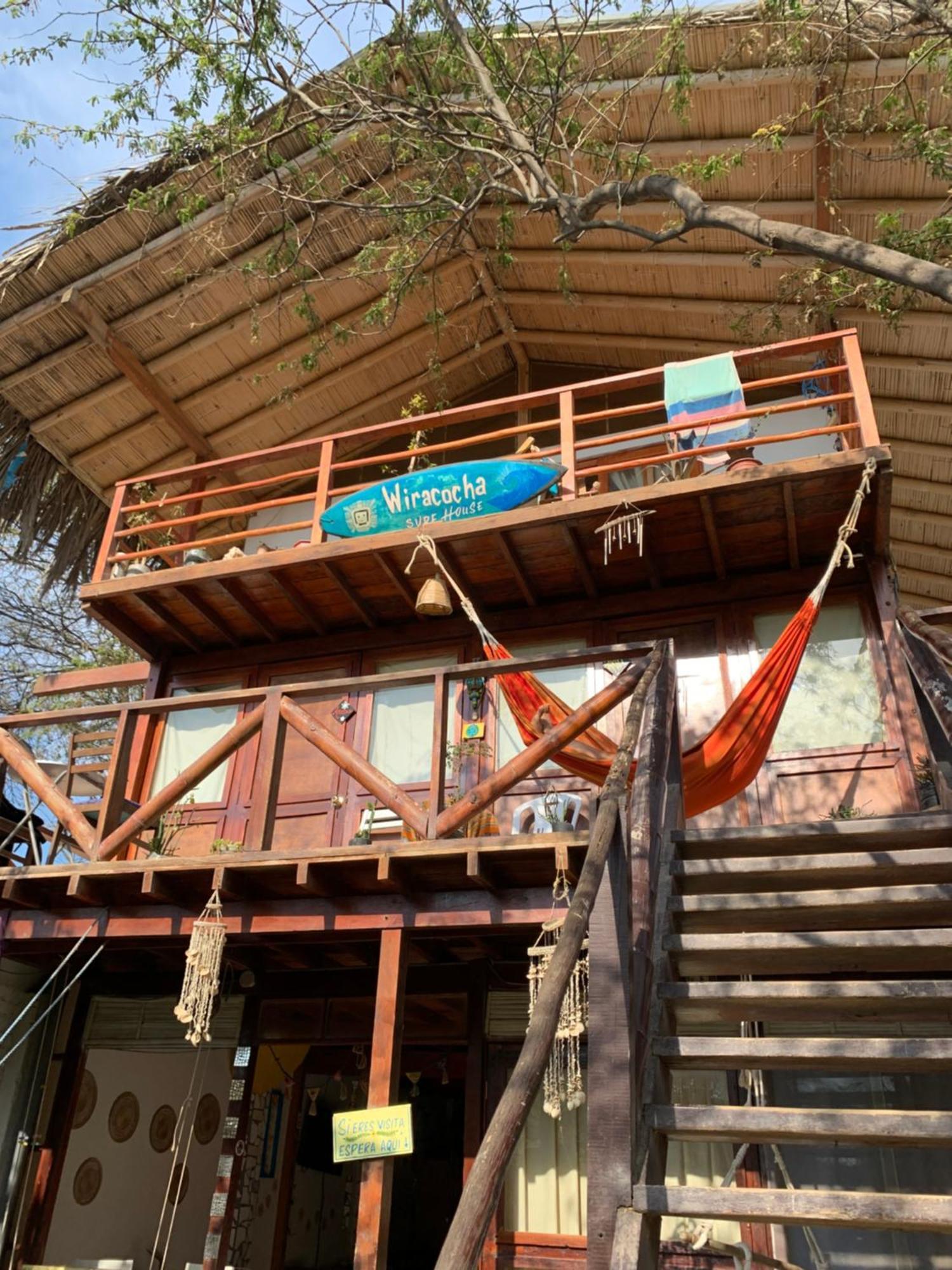 Wiracocha Hostal Máncora Buitenkant foto